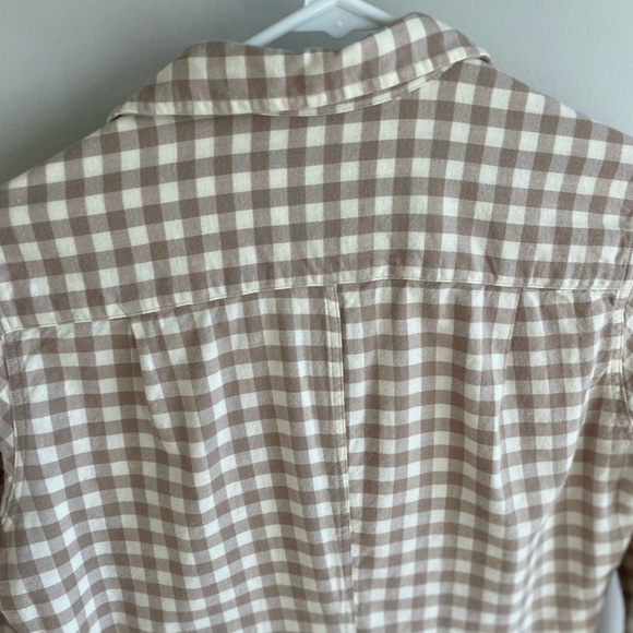 Frank & Eileen Button Down "the Barry" - Camel Check/Plaid - Extra Small XS - Picture 14 of 16